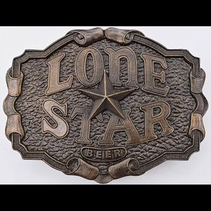 Belt Buckle Vintage Lone Star buckle and bottle opener